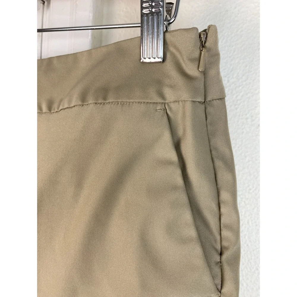 NIKE Dri-Fit Golf Women's 6 Tan Athletic Skort Skirt